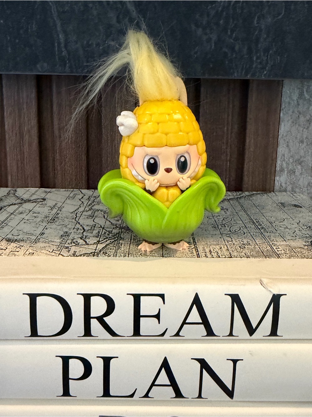 Corn Baby Doll Toy in Yellow and Green - Cute Plush Figurine